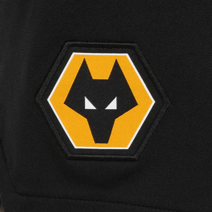 Wolverhampton Wanderers Fan Shop | 2025-26 Coaches Training Short – Black Collection Official Wolves Fan Gear